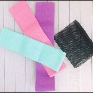 NEW 3 Pack Resistance Bands Legs and Butt Exercise